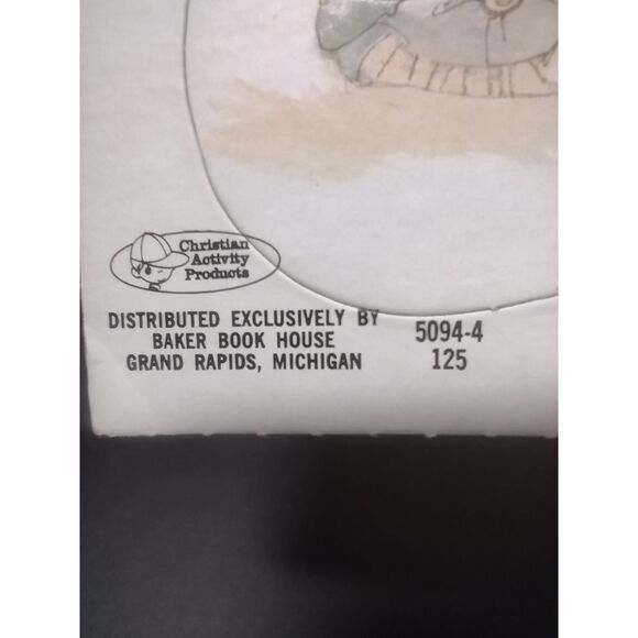 Vintage 1979 Precious Moments Frame Tray Jigsaw Puzzle Christian Jonathan David - Picture 4 of 7